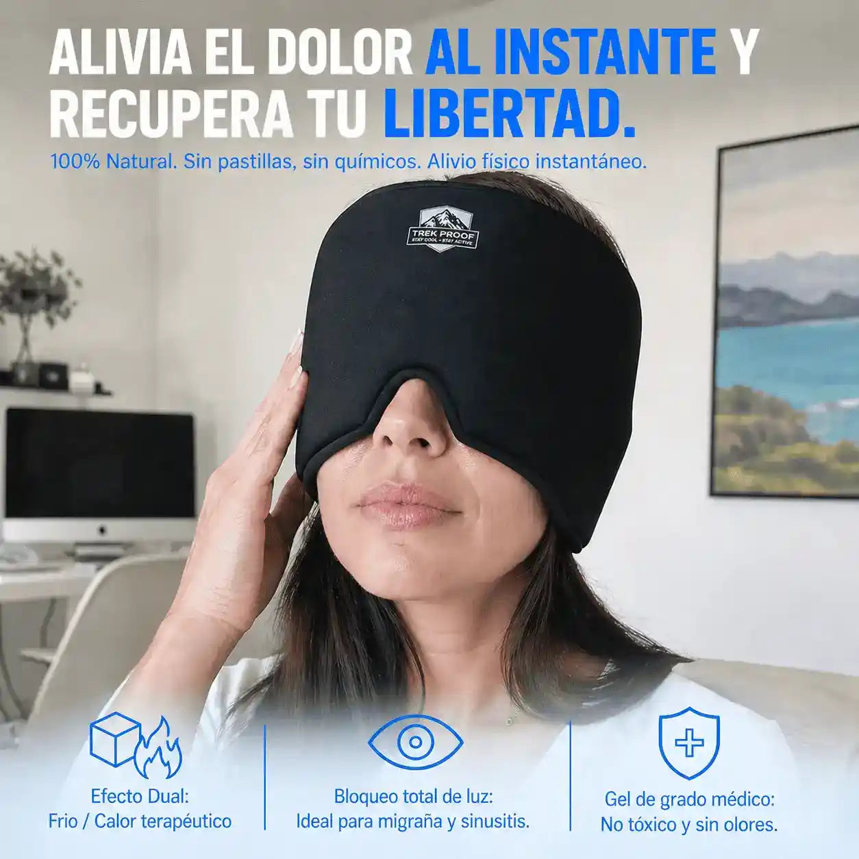 TrekProof® Alivio real 100% natural