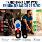 Claudy® Plantillas Ortopédicas | Alivia Dolor de Pies y Fascitis Plantar (Lleva 2 Paga 1)