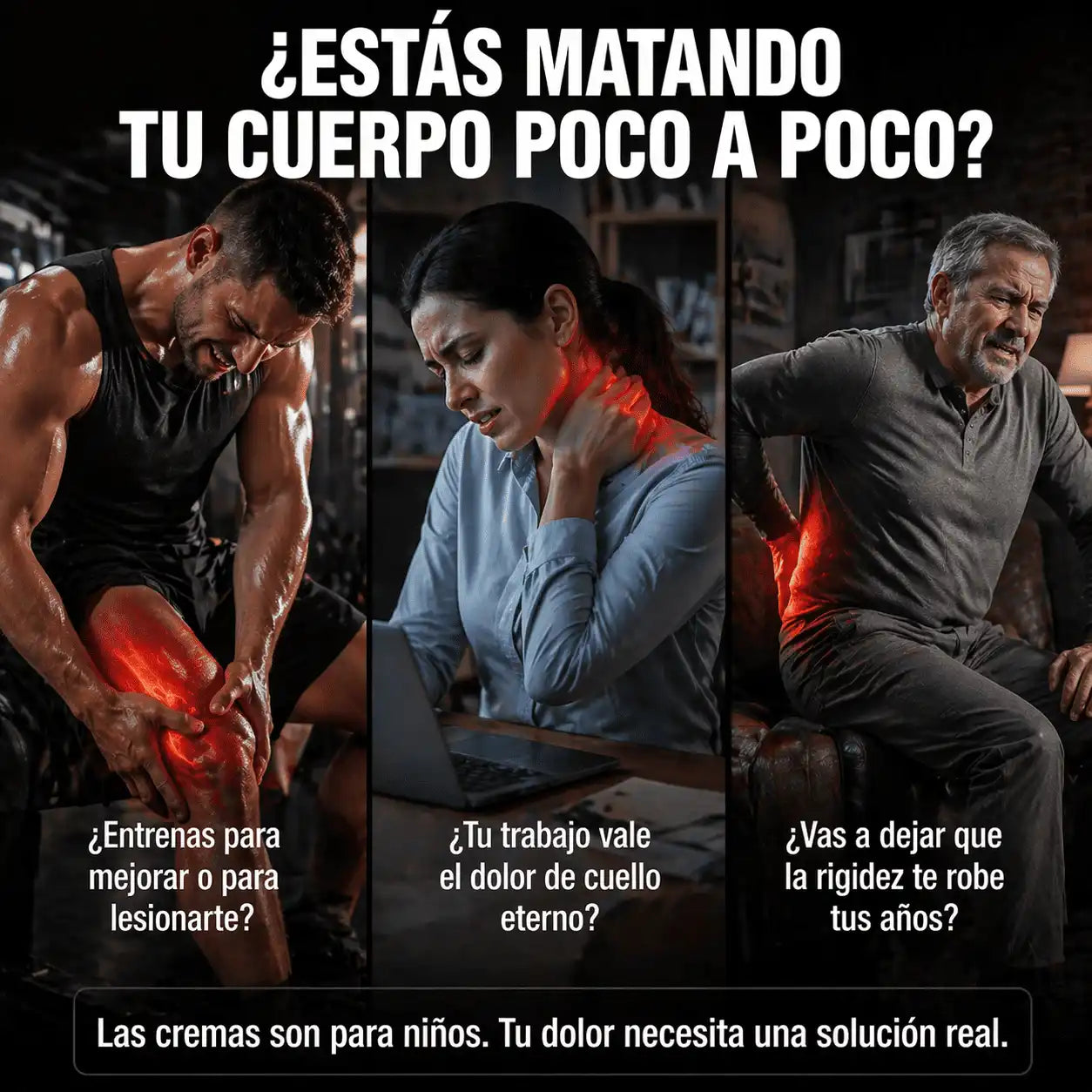 Releev® Alivio muscular profundo, cuando lo necesitas