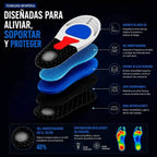 Claudy® Plantillas Ortopédicas | Alivia Dolor de Pies y Fascitis Plantar (Lleva 2 Paga 1)
