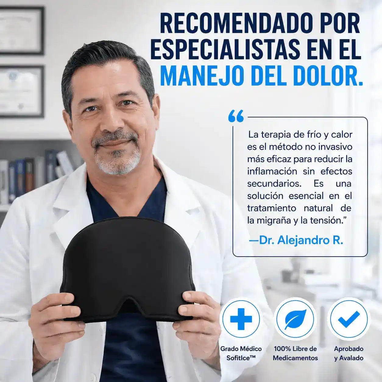 TrekProof® Alivio real 100% natural