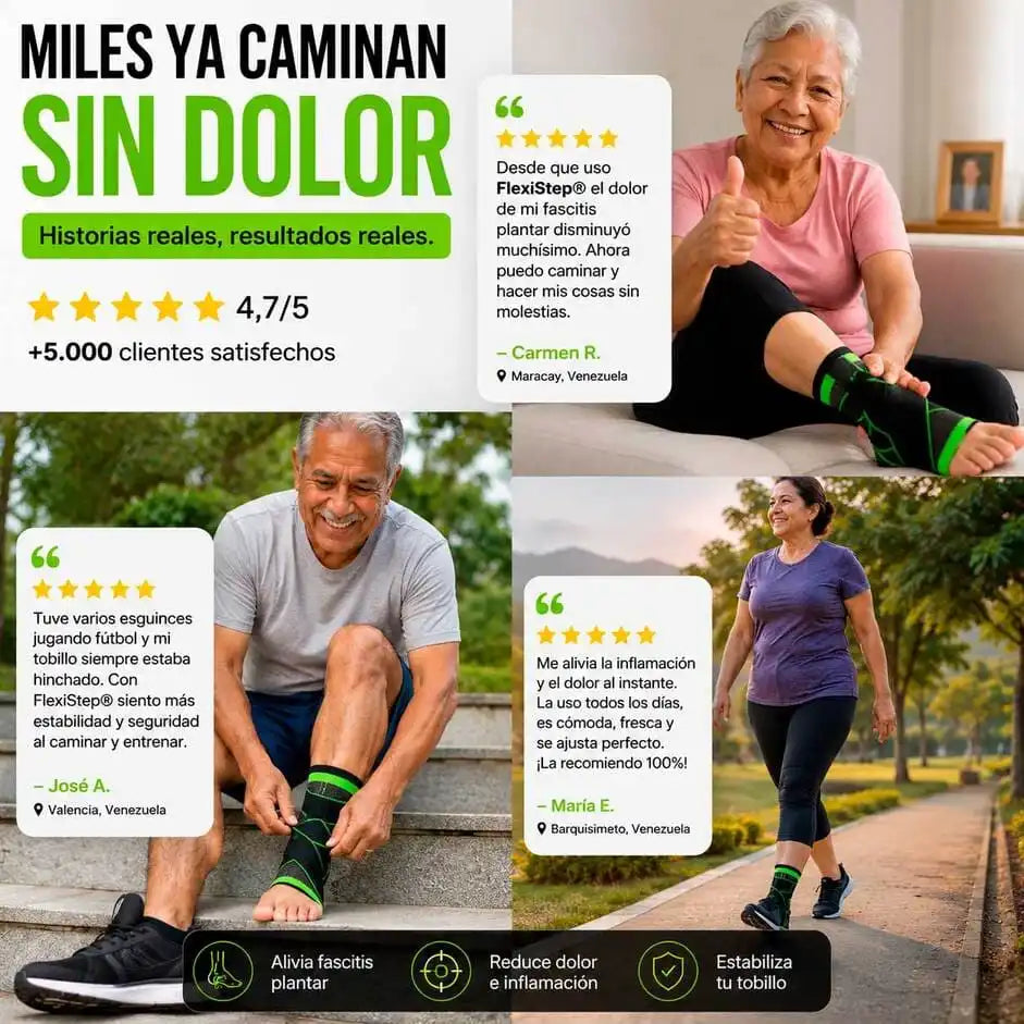 FlexiStep® Tobillera de compresion profesional