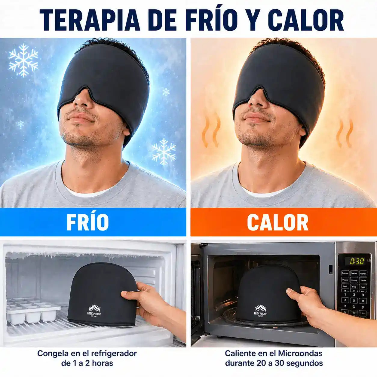 TrekProof® Alivio real 100% natural
