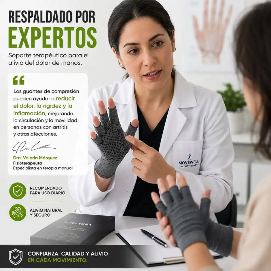 Flexora. guantes de compresion