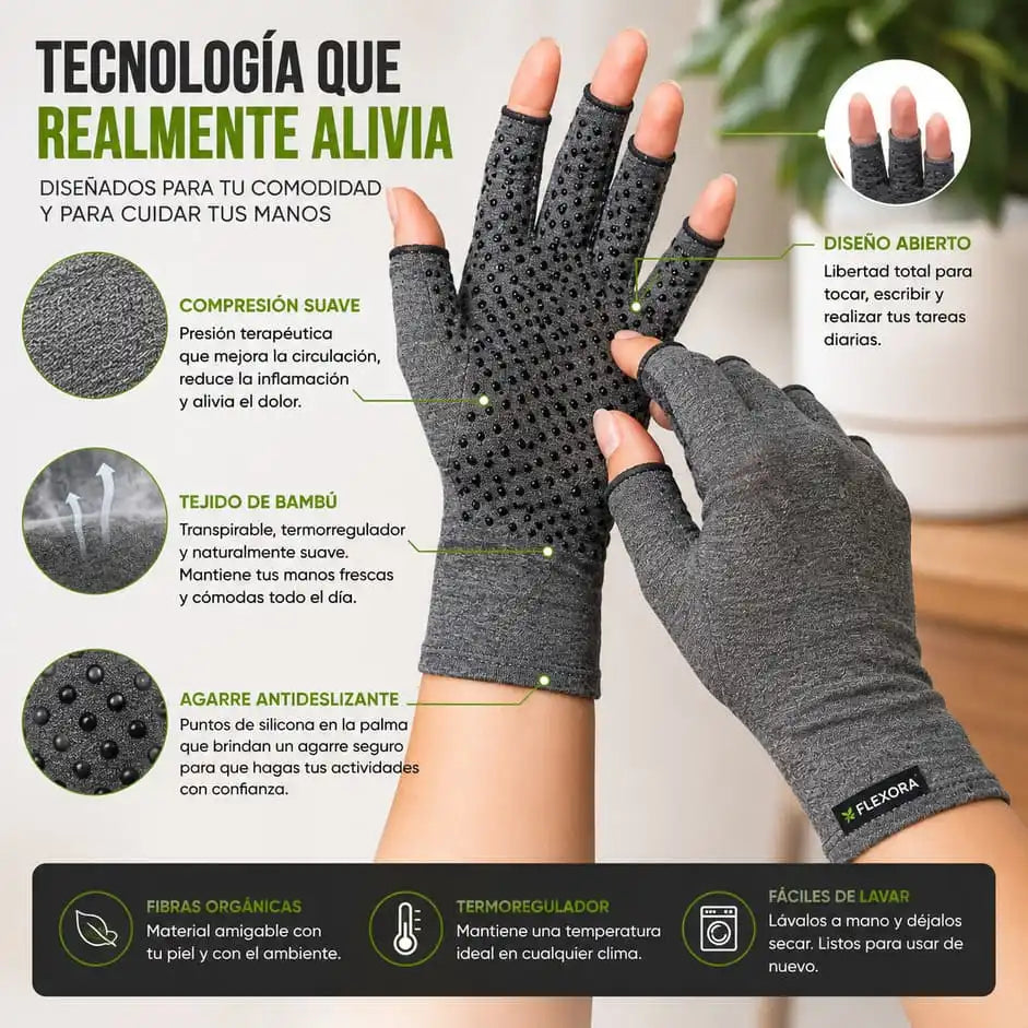 Flexora. guantes de compresion