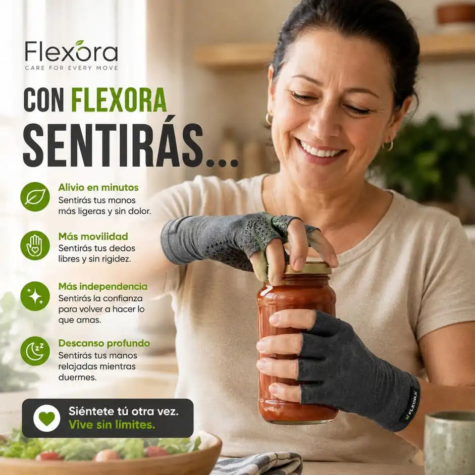 Flexora. guantes de compresion