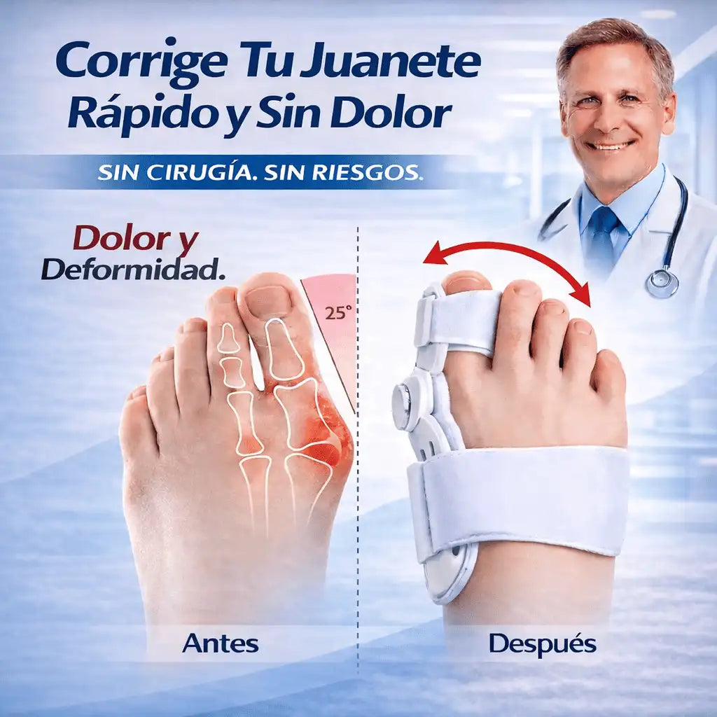 Flextoe® Corrector de juanetes ortopedico